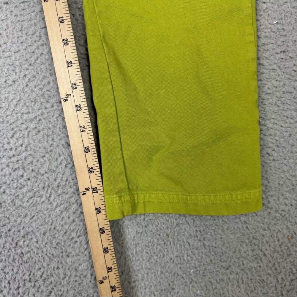 Big Bud Press Lime Green Work Pants Straight Leg Cotton XXS Baggy Loose Fit Hip - Picture 13 of 14